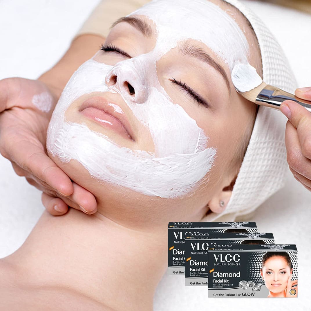 Vlcc Diamond Facial at home
